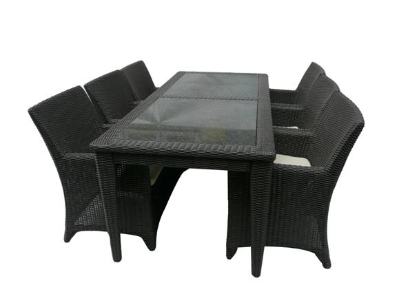 Polyrattansitzgruppe Sitzgruppe aus Polyrattan